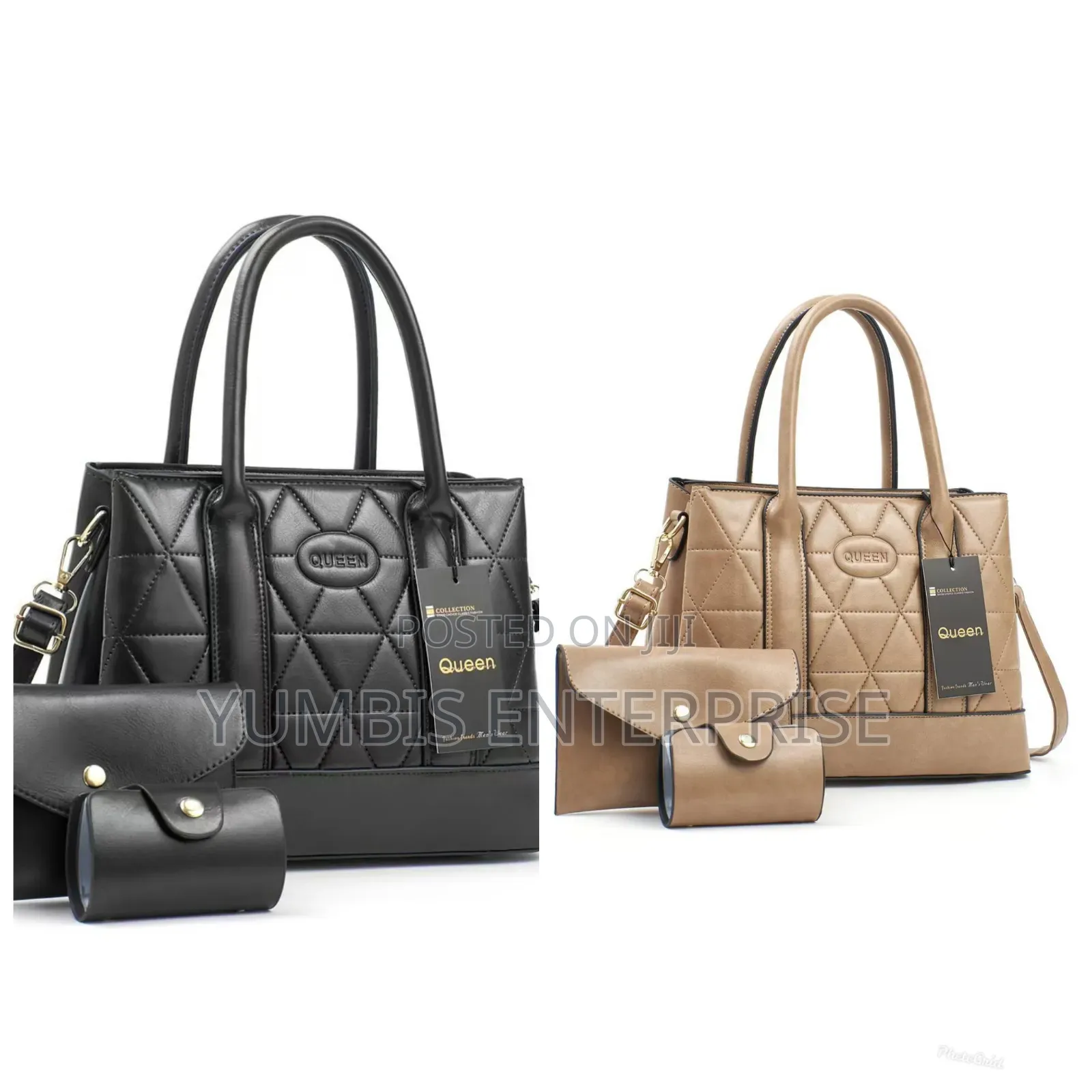 Women's/Ladies Fashionable Handbags 3' in 1 ' Sets KSH 1800