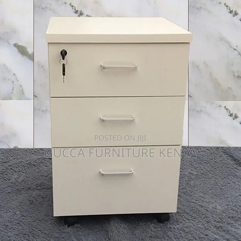 Cabinets: Composite Wood Vertical 3-Drawer File Cabinet