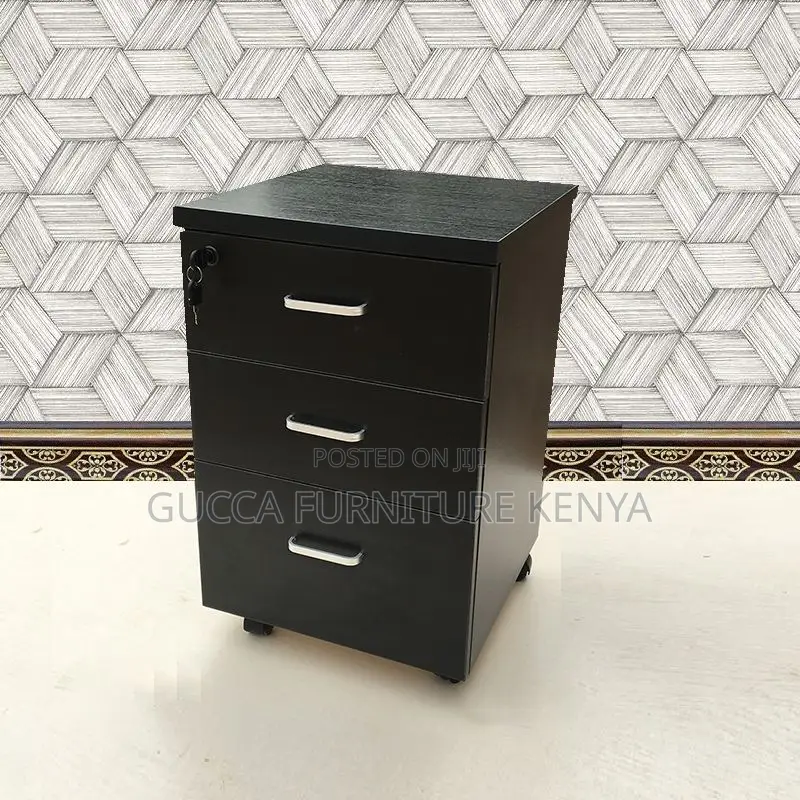 Cabinets: Composite Wood Vertical 3-Drawer File Cabinet