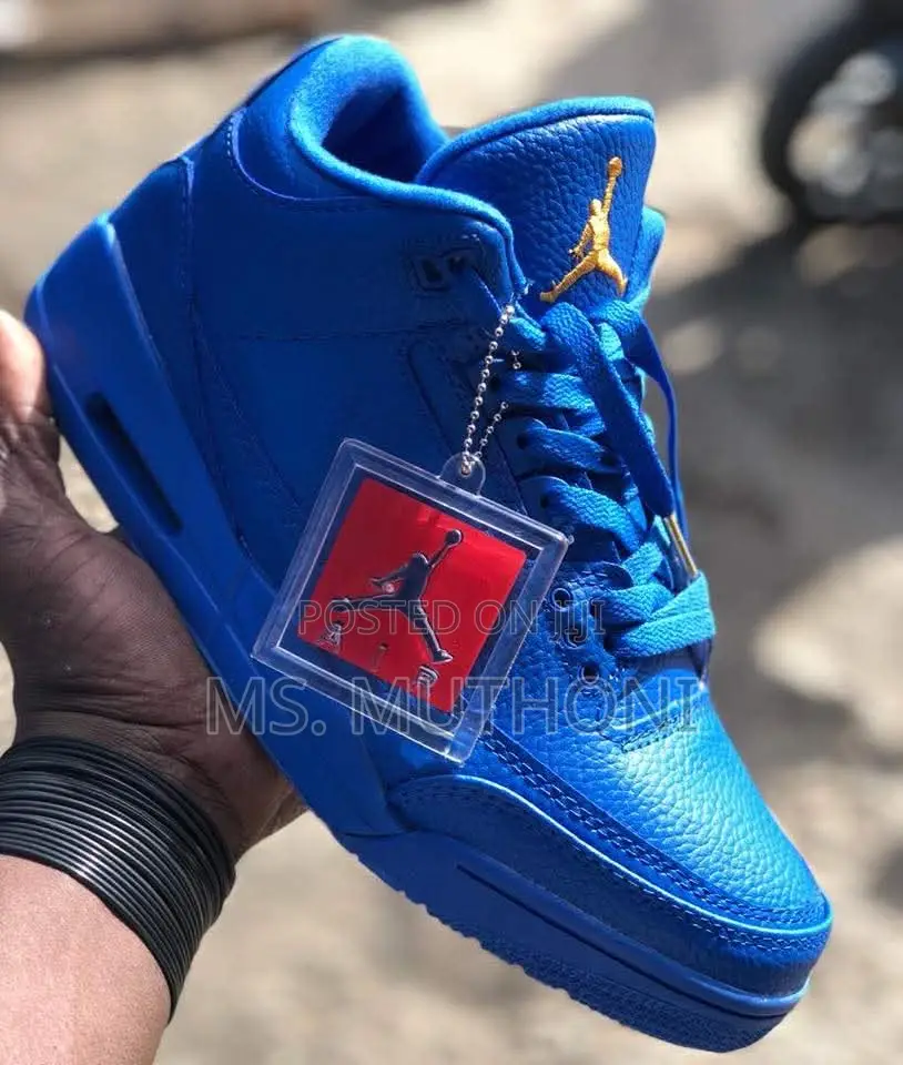 Jordan 3 Royal Blue* _Sizes:40-45