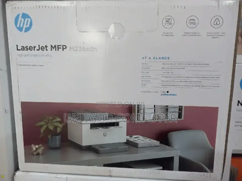 HP Laserjet MFP M236sdn Mono Laser Duplex Printer