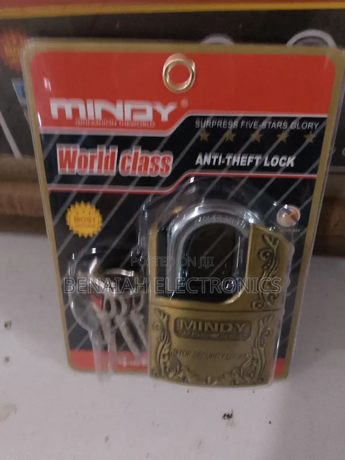Original Mindy Padlock.60 Mm Top Security Lock