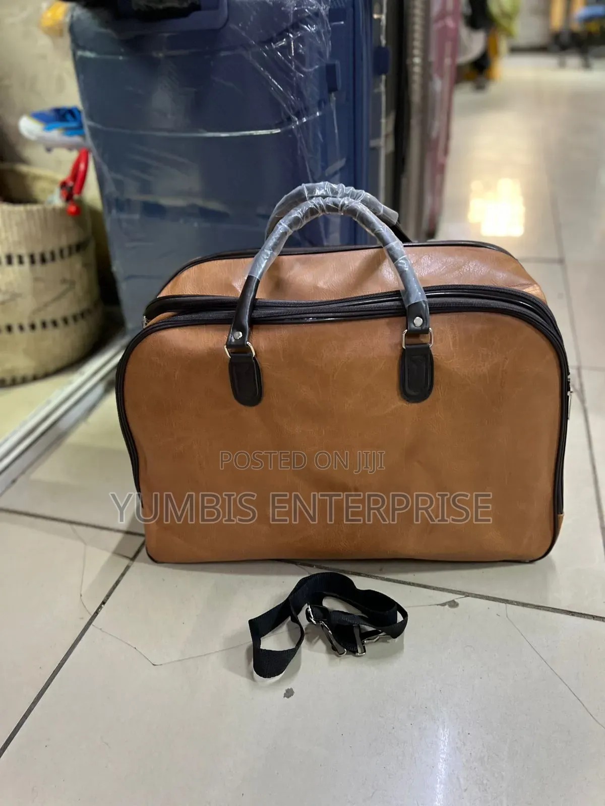 Quality- Leather -Travelling/ Duffel Bags