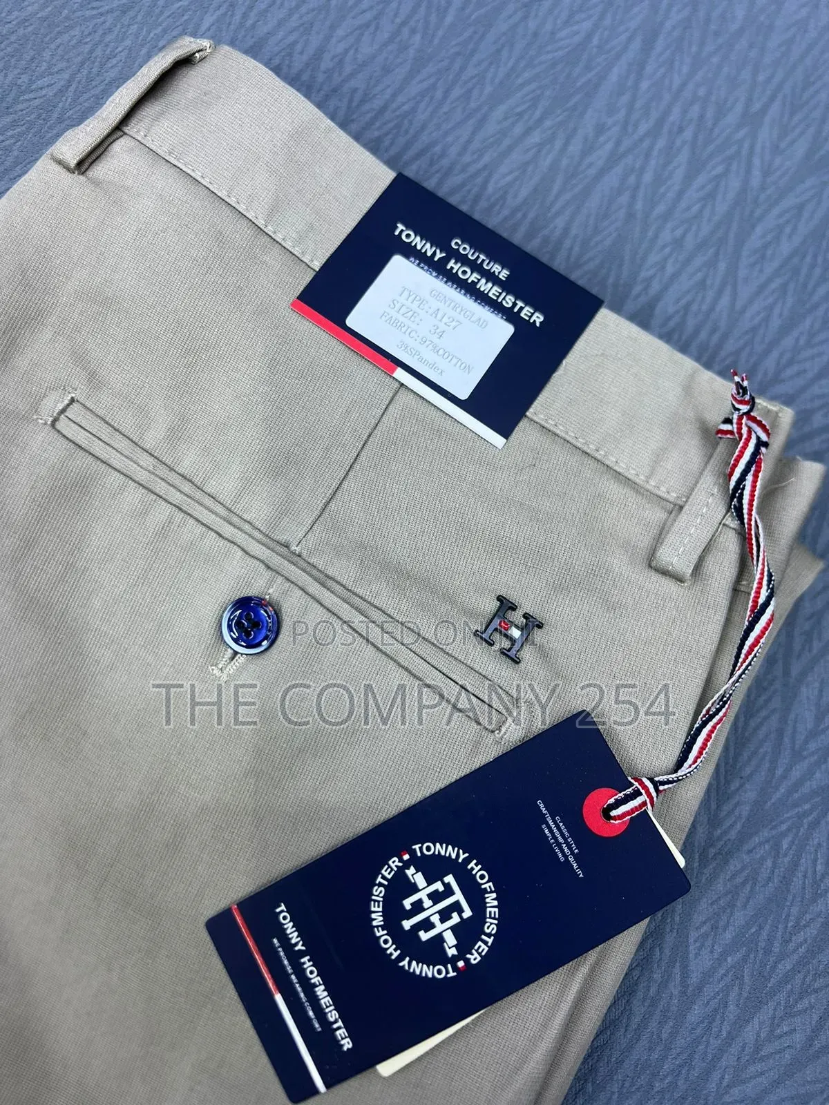 Original Quality Casuals Business Hard Khaki Trousers