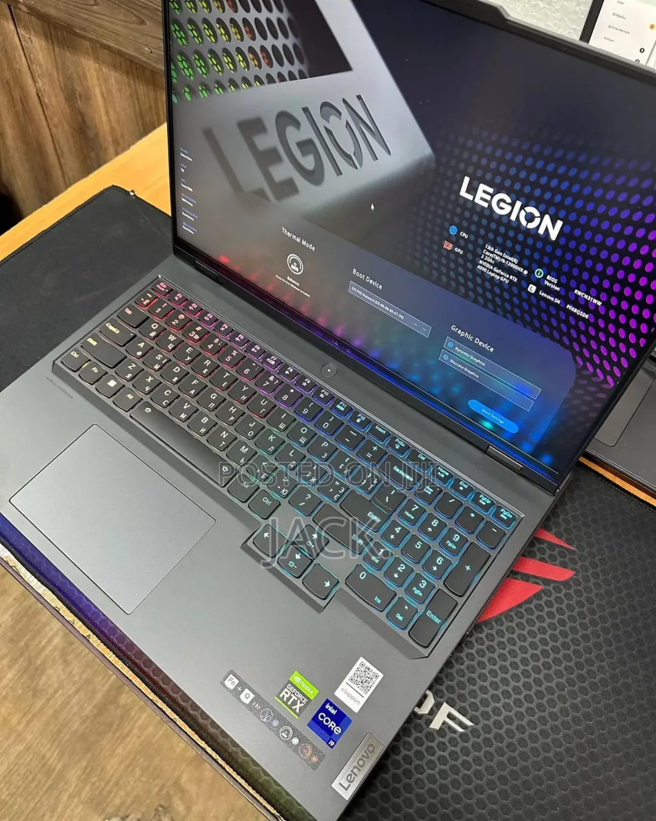 Laptop Lenovo Legion 7 32GB Intel Core i9 SSD 1T
