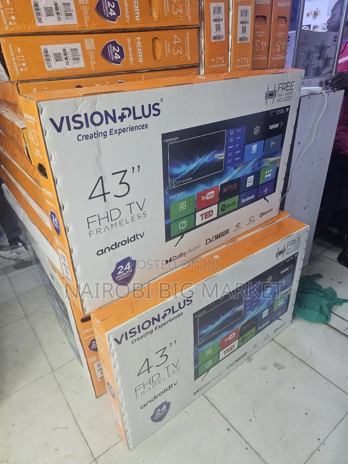 43 Inches Smart Android Tv Vision