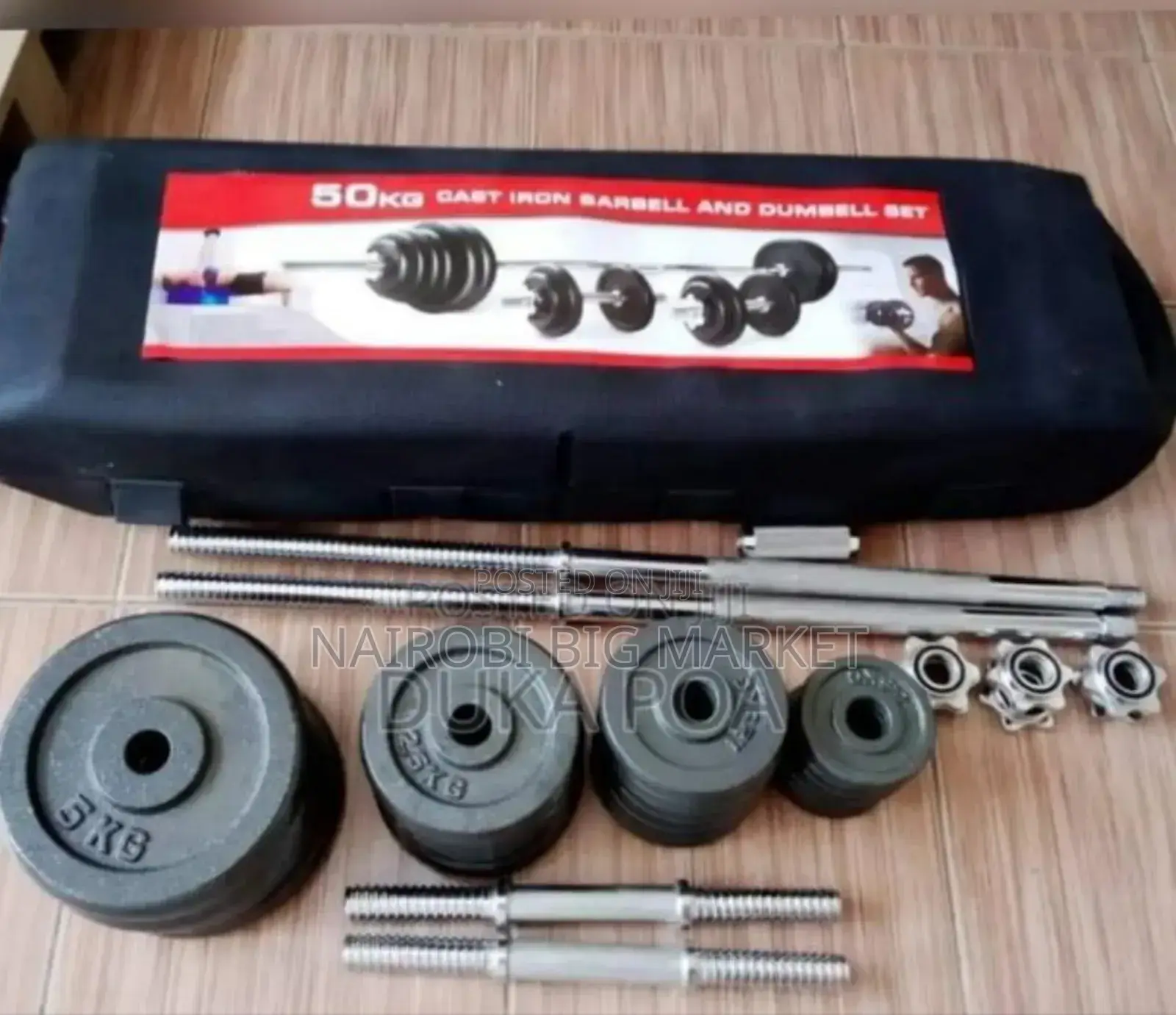 50kg Dumbell Set