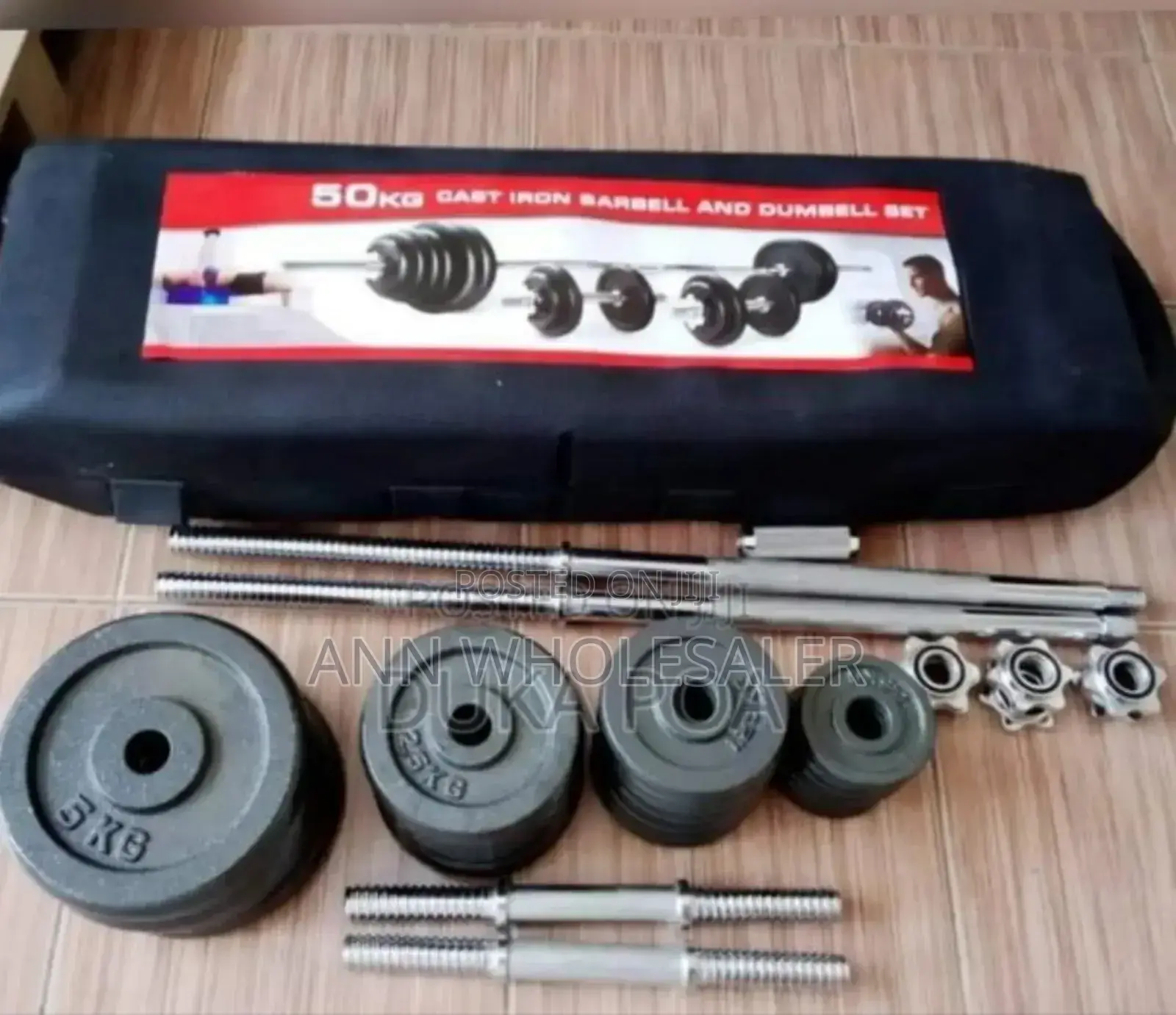50kg Dumbell Set