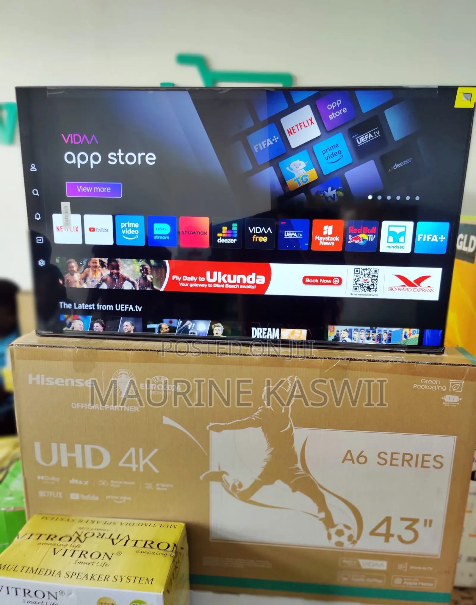 Hisense 43” Smart Vida Tva6kken