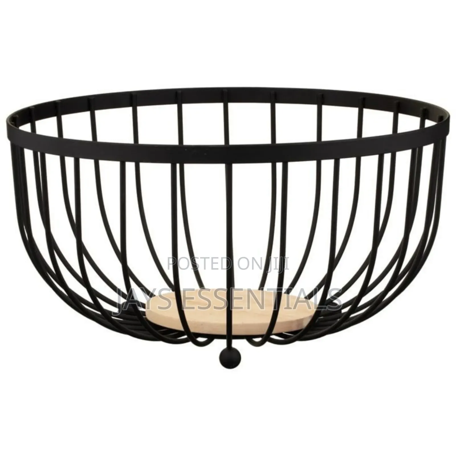 Black Fruit Basket