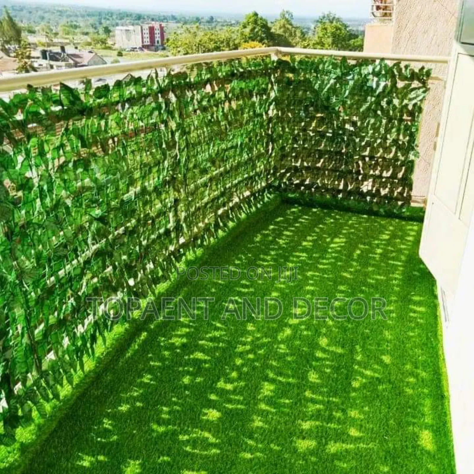 Balcony Garden Privacy FENCE And Windbreaker Green Screen