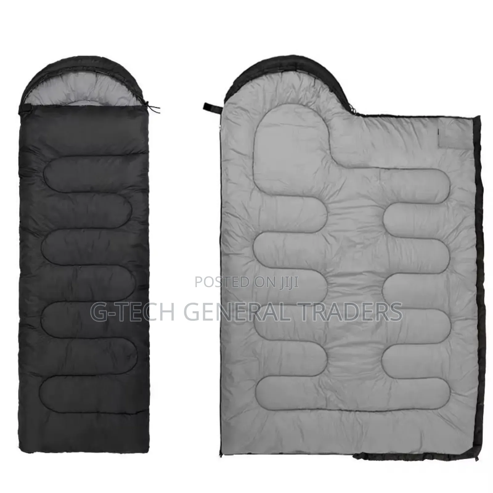 Multicolored Camping Sleeping Bags(Black,Blue,Jungle Green)