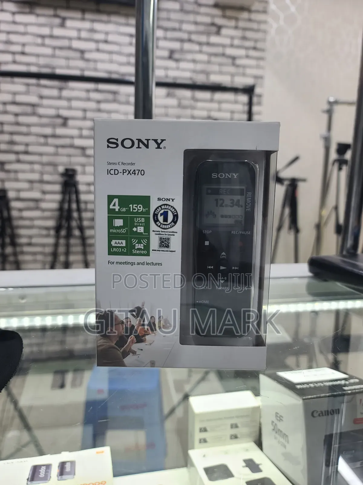 Sony Stereo Recorder ICD-PX470