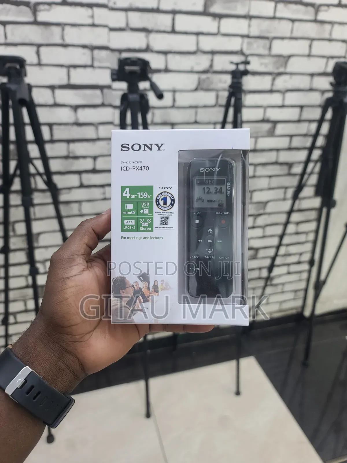 Sony Stereo Recorder ICD-PX470