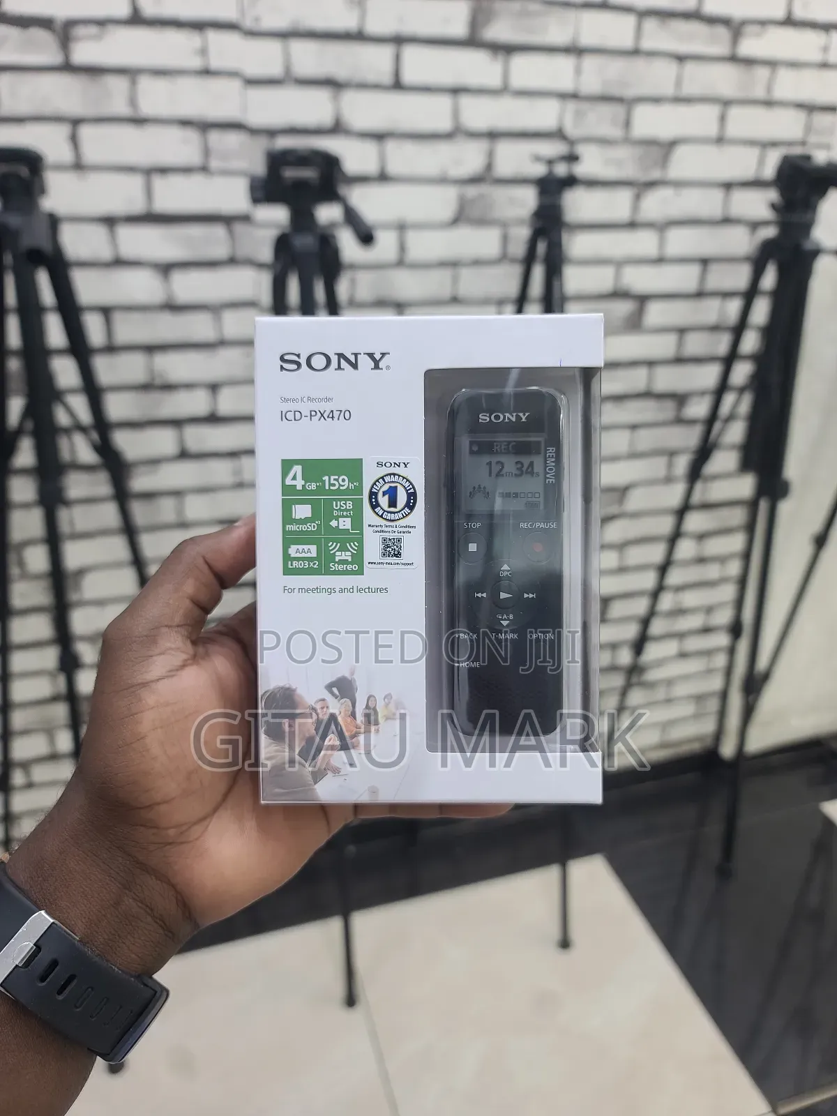 Sony Stereo Recorder ICD-PX470