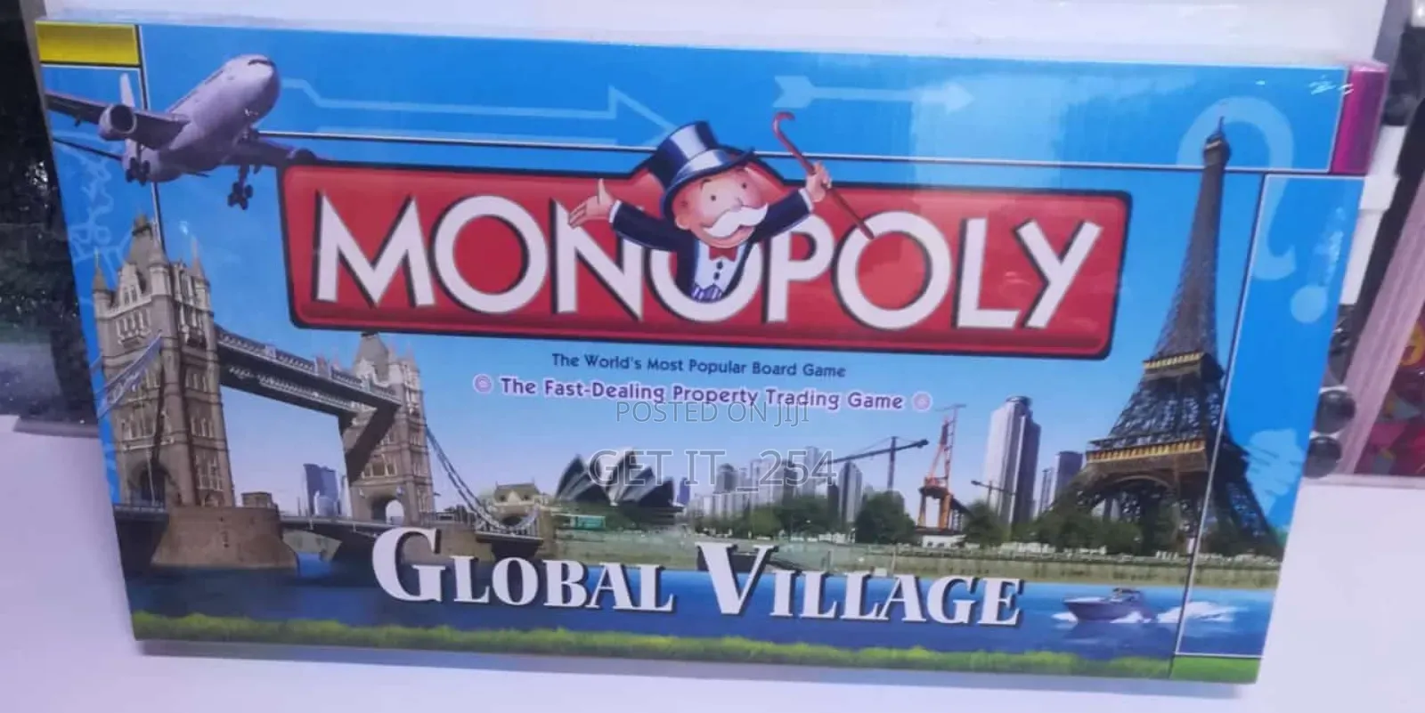 Monopoly Global Village Blue