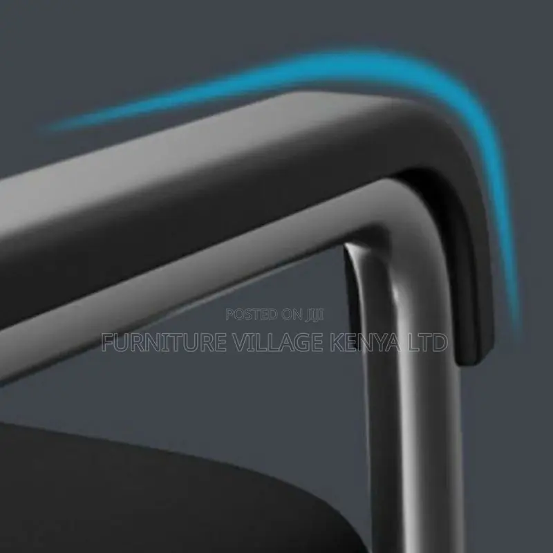Casual Ink Upholstered Ergonomic Study Chair With Armrest