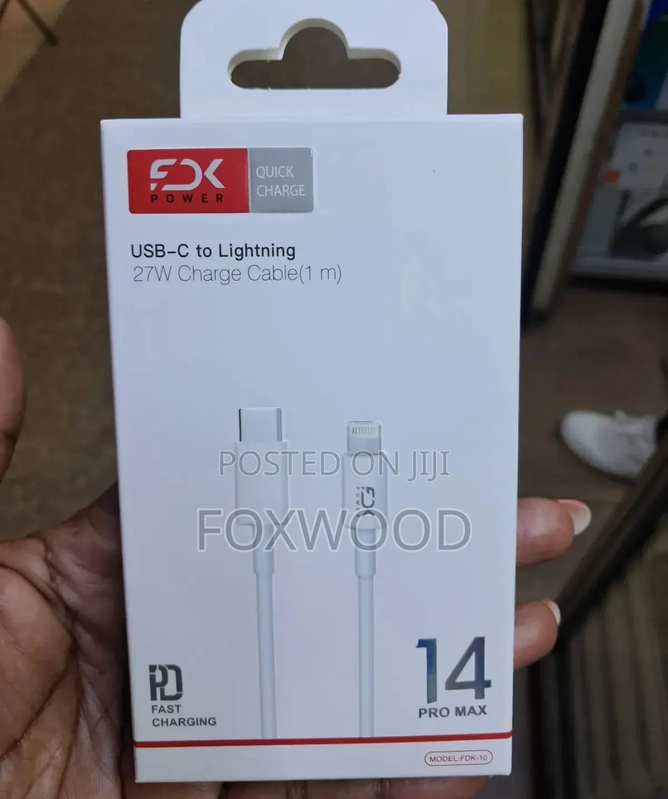 USB-C to Lightning Charging Cable