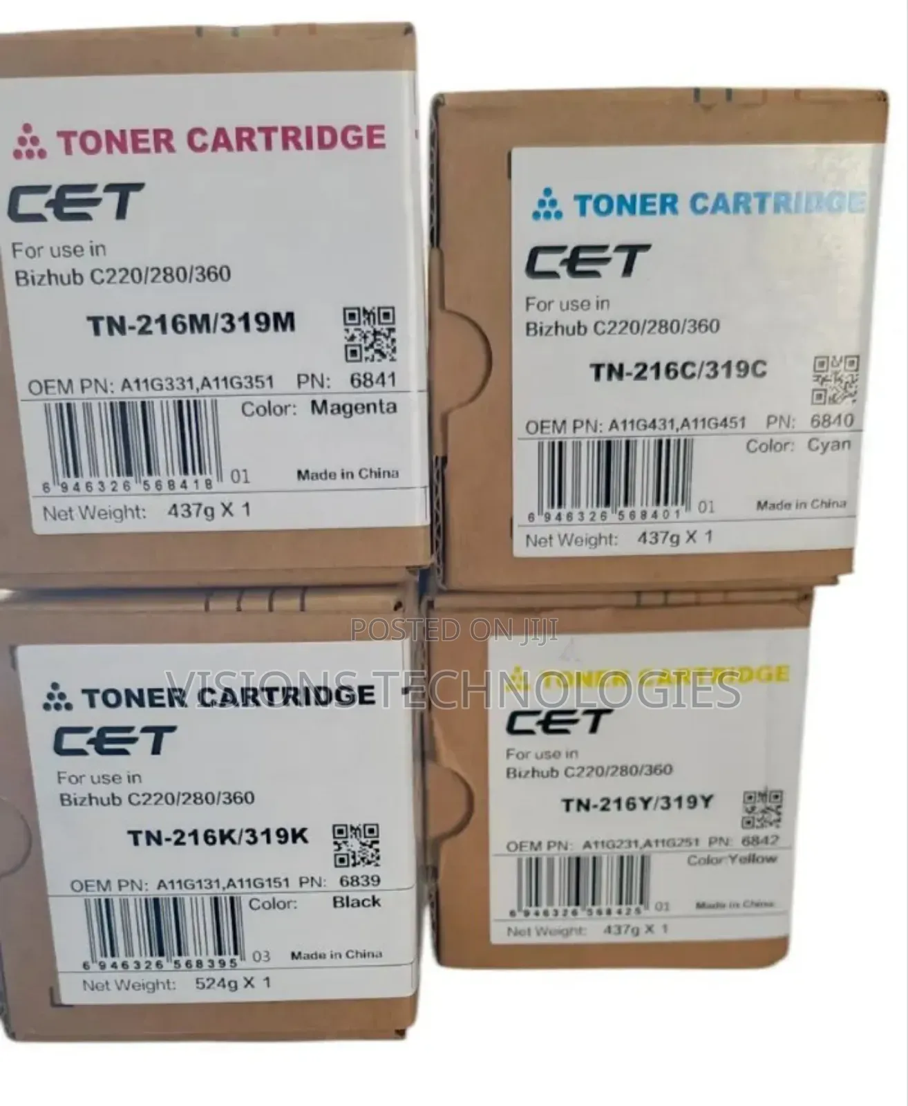 Tn216/319 CET Brand Toner