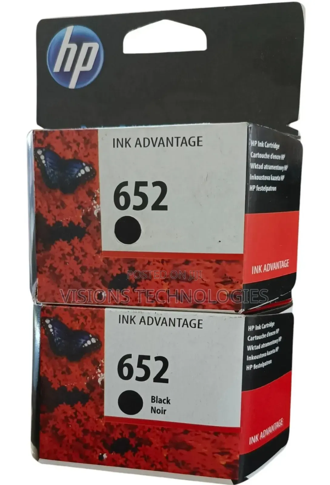Hp 652 Cartridge (Black)