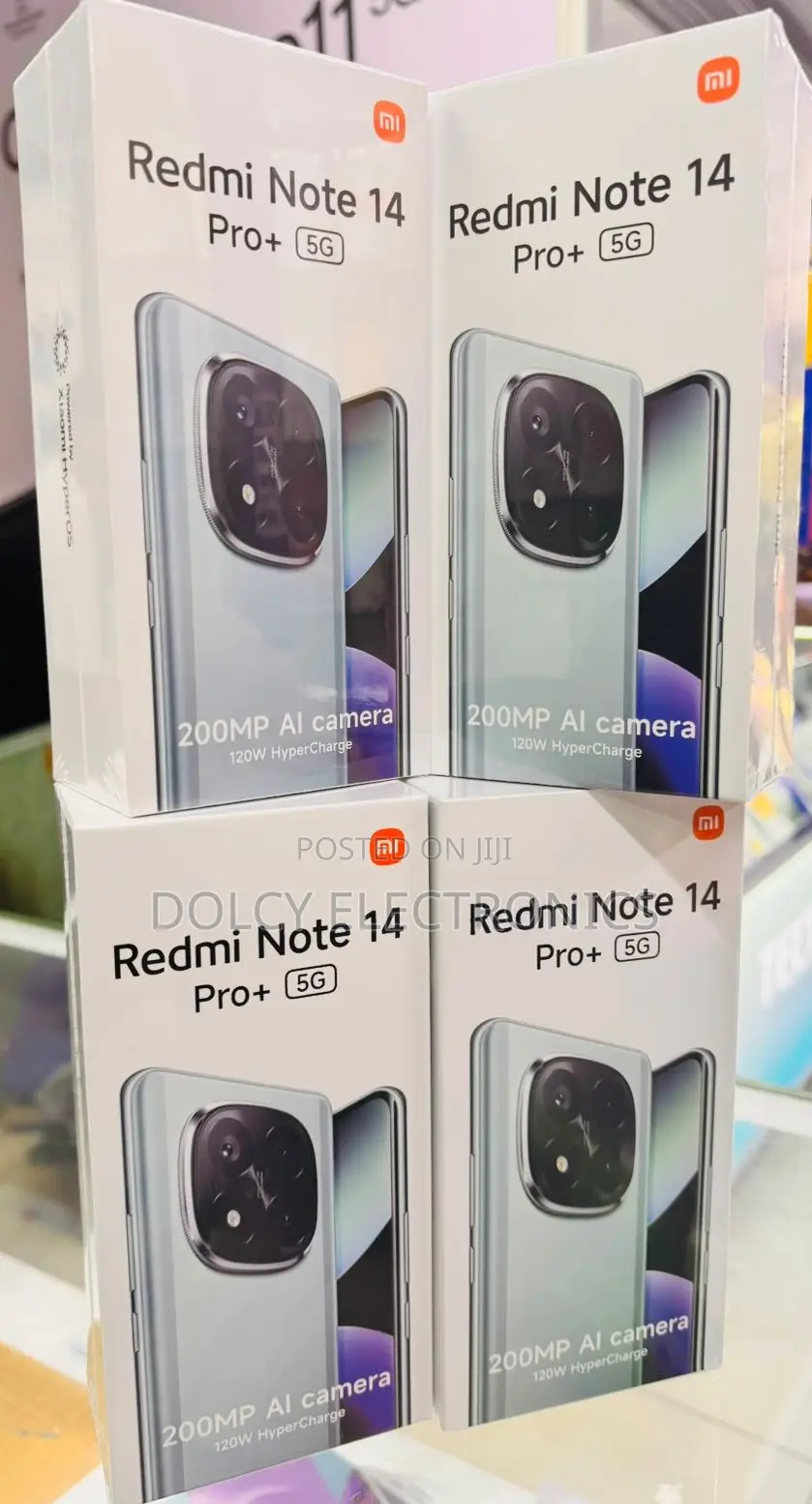 New Xiaomi Redmi Note 14 Pro+ 512 GB Black