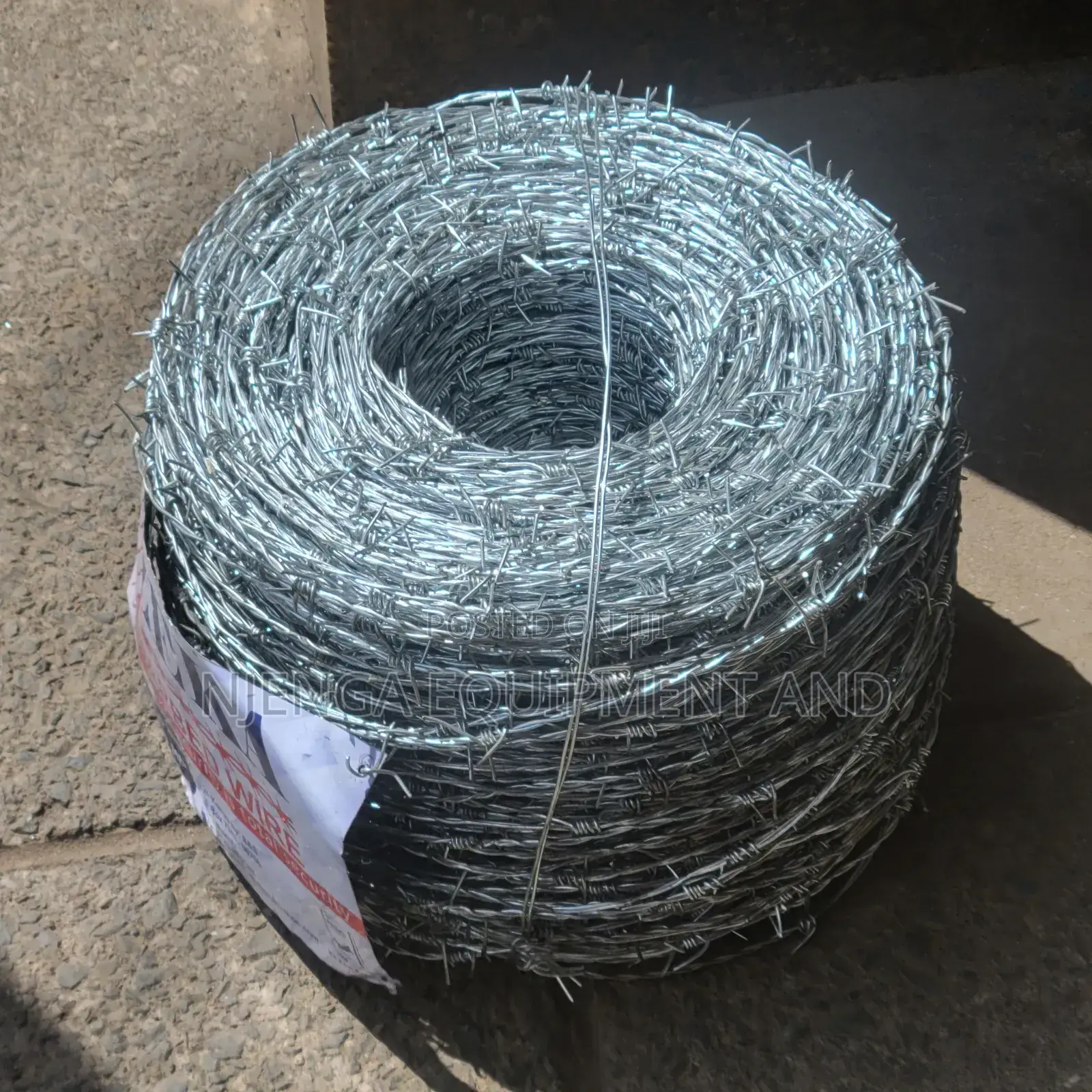 Galvanized Barbed Wire 650m