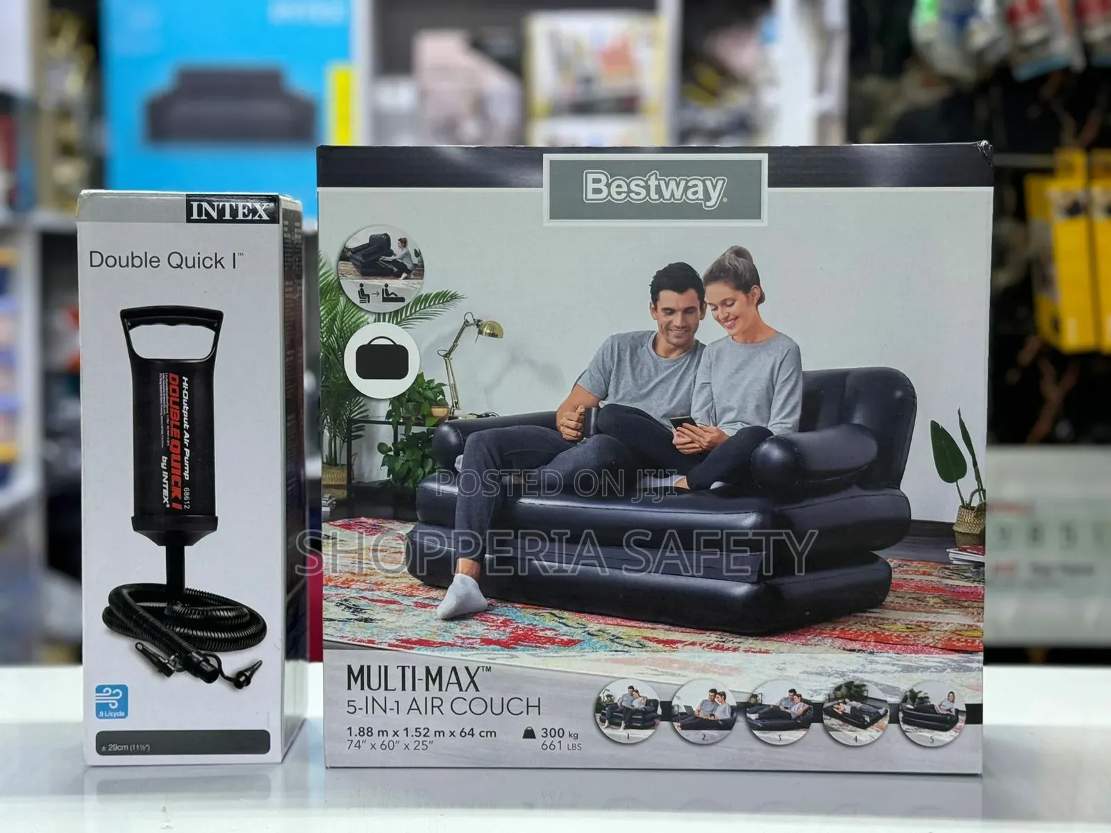 5 in 1 2 Seater Bestway Inflatable Air Couch