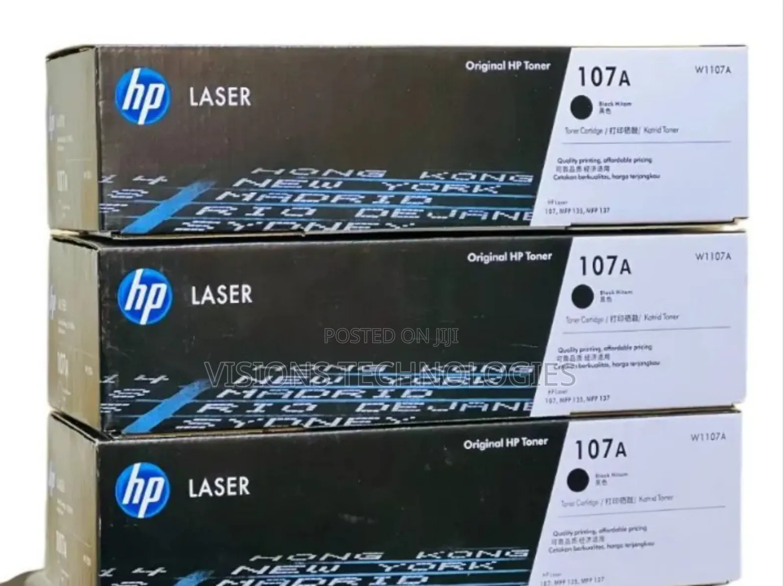 Black Cartridge Hp 107A