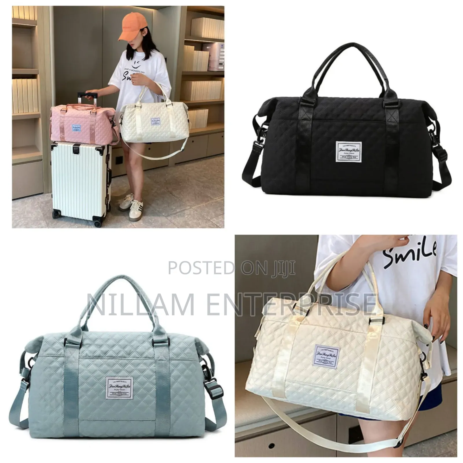 Large Duffle Tote Travel Bag*