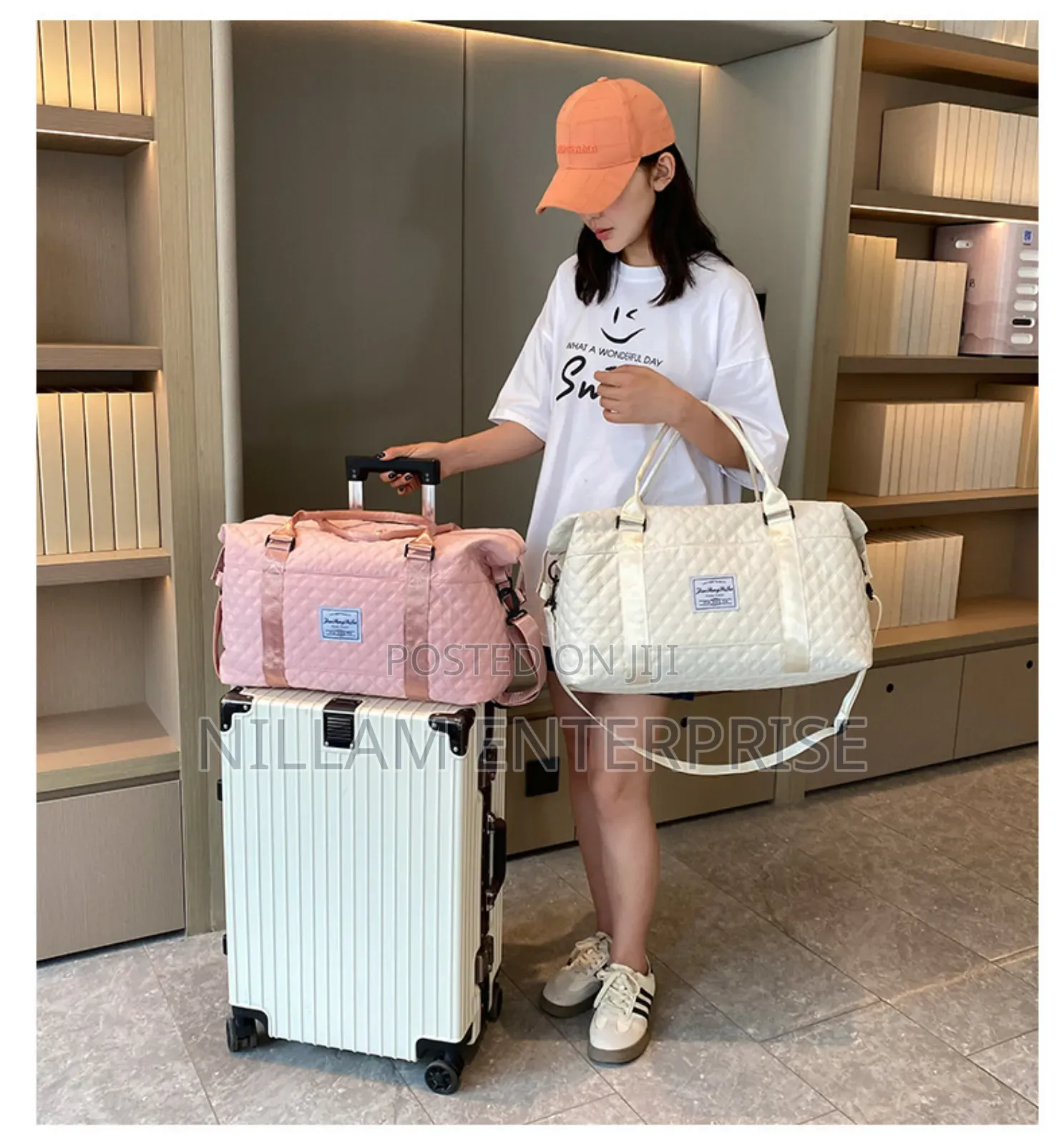 Large Duffle Tote Travel Bag*