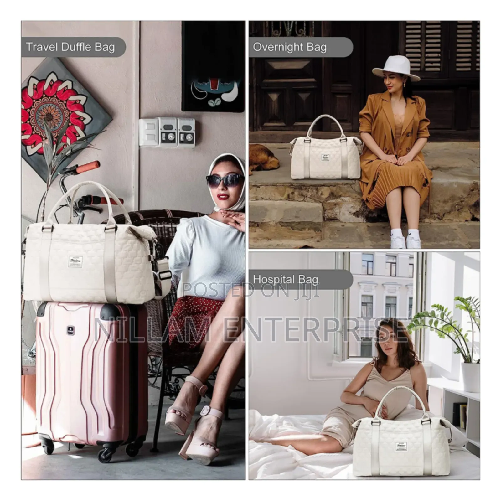 Large Duffle Tote Travel Bag*