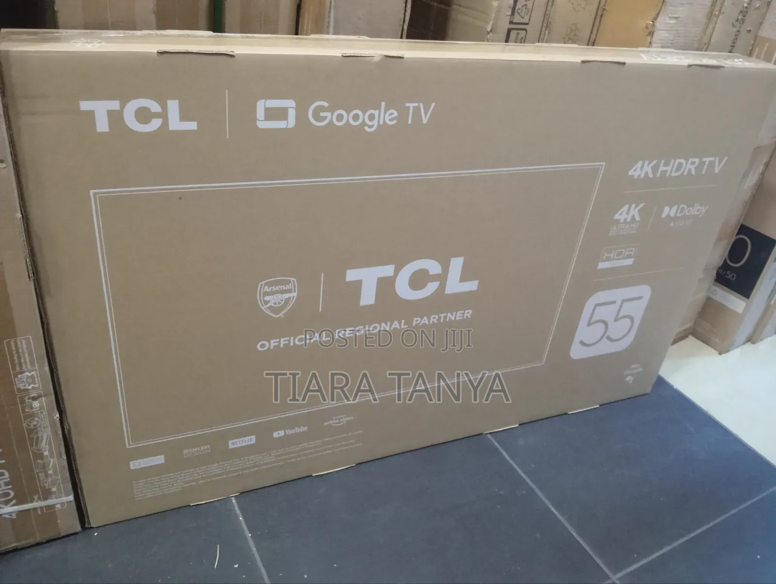 TCL 55p619b 55” Smart Frameless, Ultra Hd Google