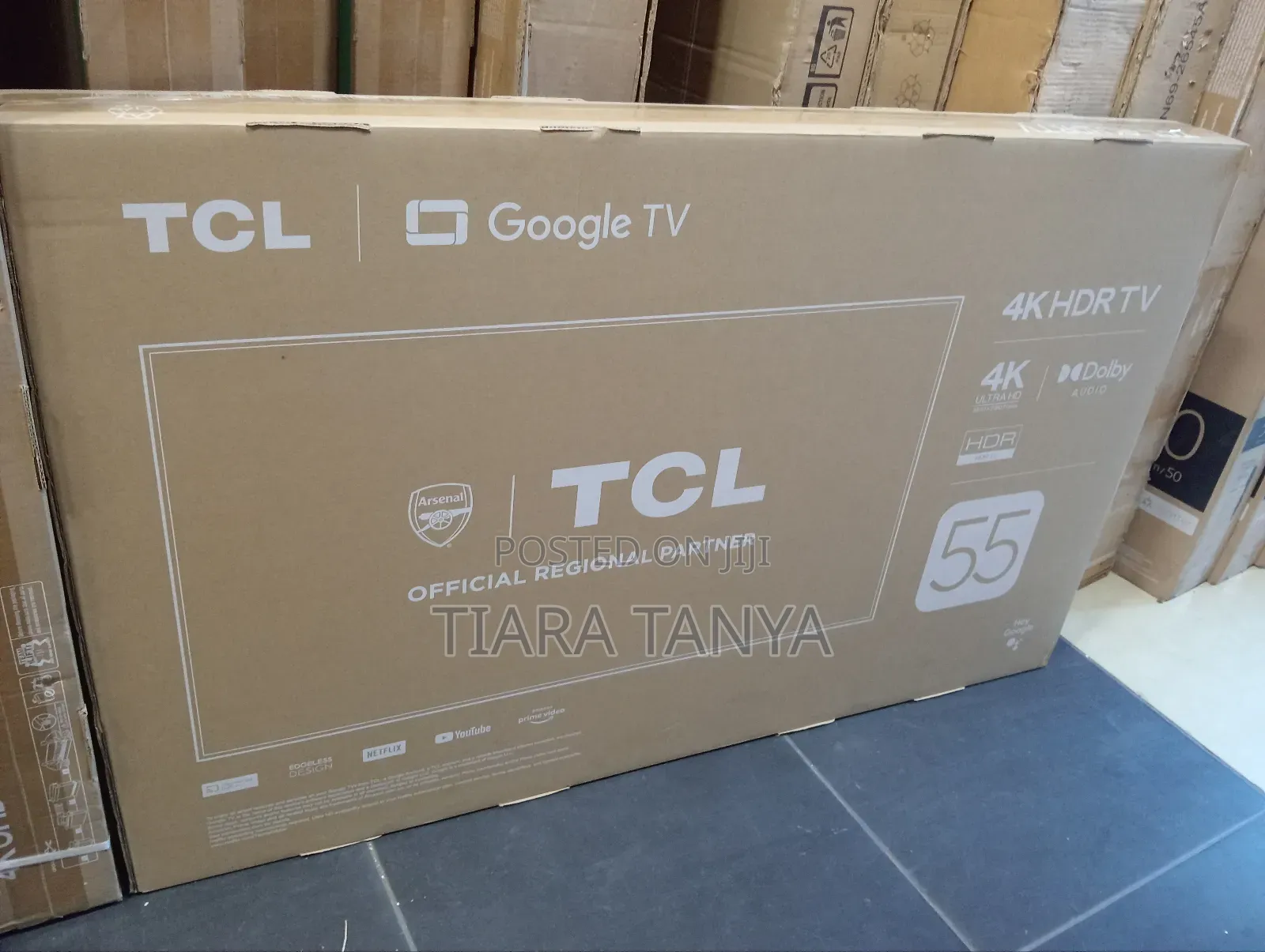TCL 55p619b 55” Smart Frameless, Ultra Hd Google