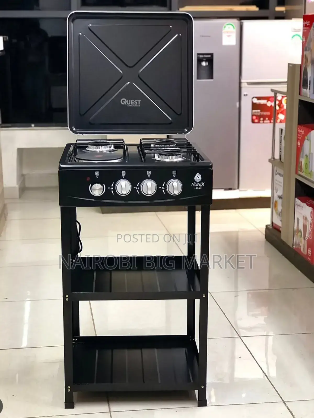 Nunix 3 +1 Free Standing Cooker .