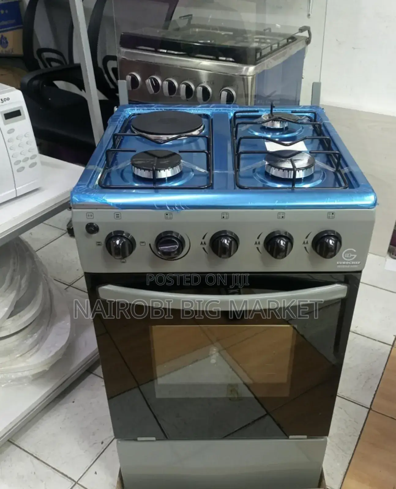3 +1 Free Standing Cooker Electric Oven.!.