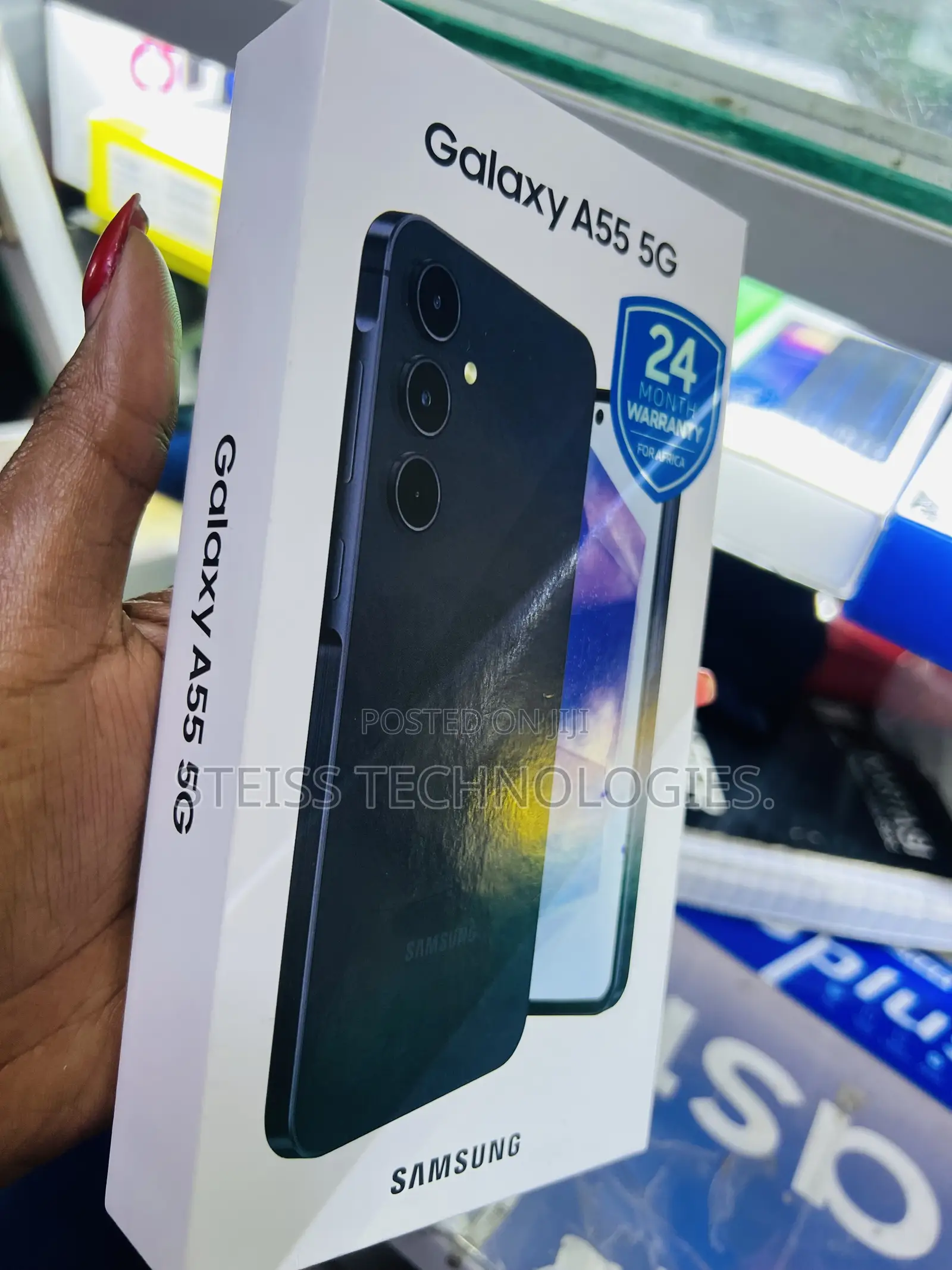 New Samsung Galaxy A55 256 GB Blue