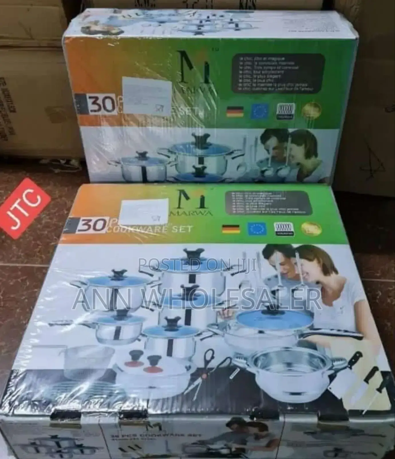 Marwa 30 Pieces Cookware