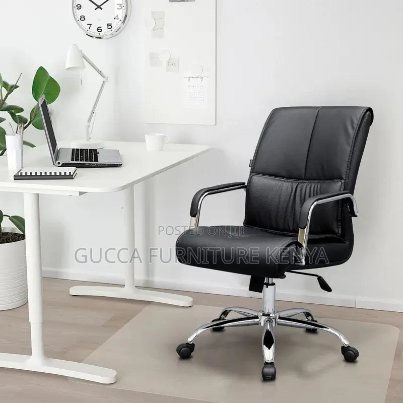 Office Chairs:Premium Leather Comfort Executive Office Chair
