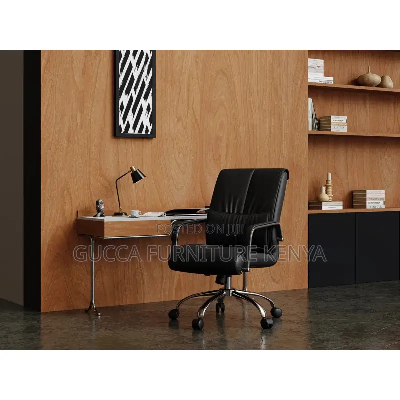 Office Chairs:Premium Leather Comfort Executive Office Chair