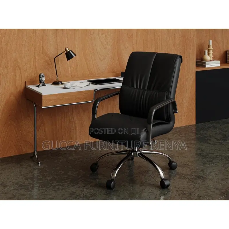 Office Chairs:Premium Leather Comfort Executive Office Chair
