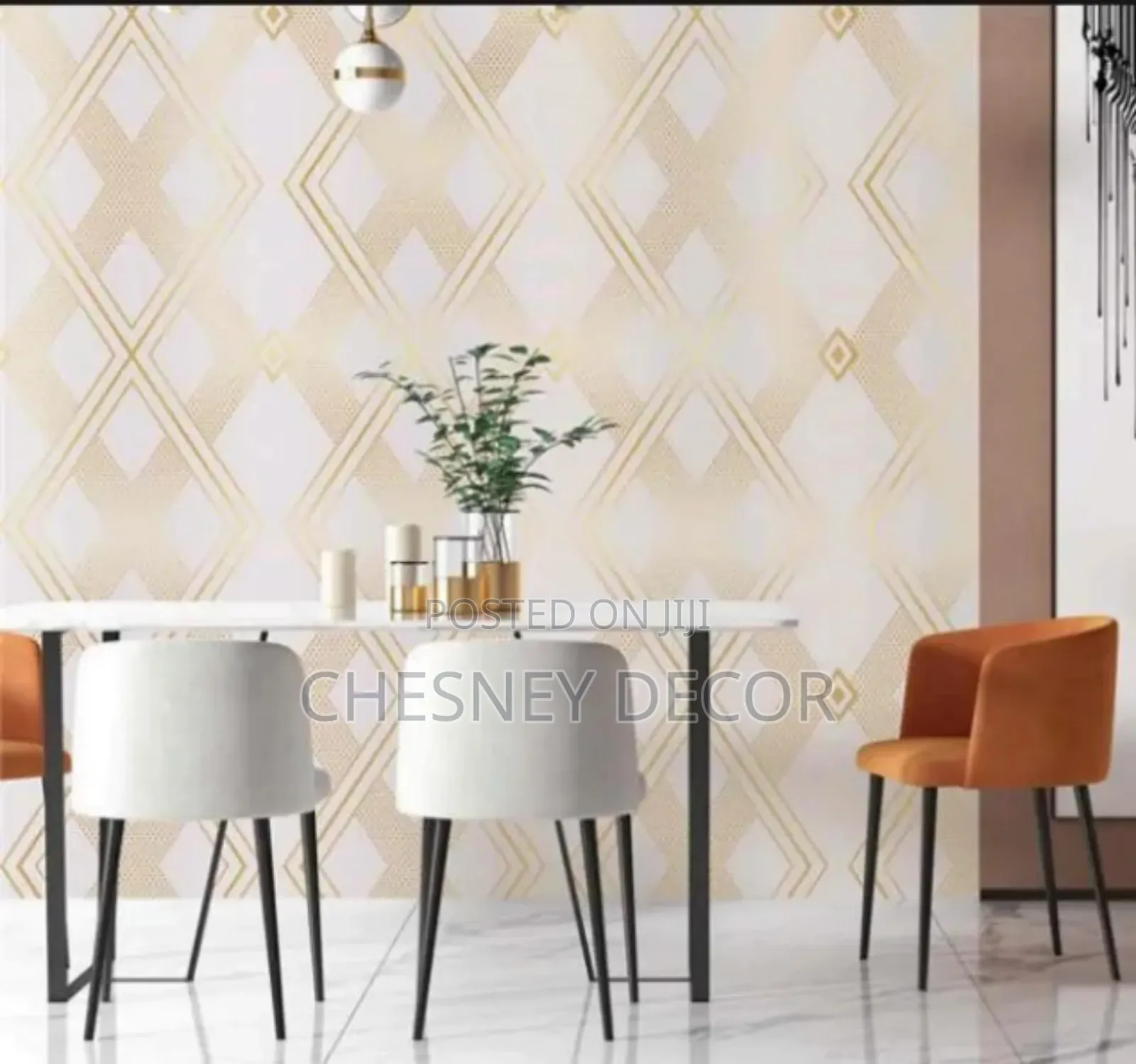 Geometric Diamond Pattern Wallpapers