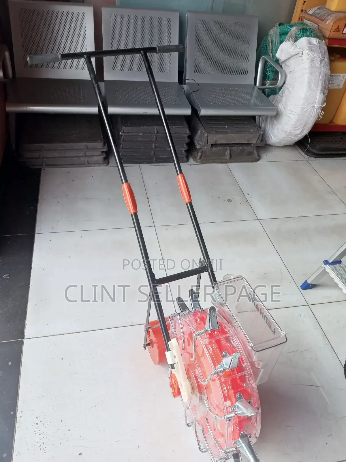 Hand Push Roller Seed Planter