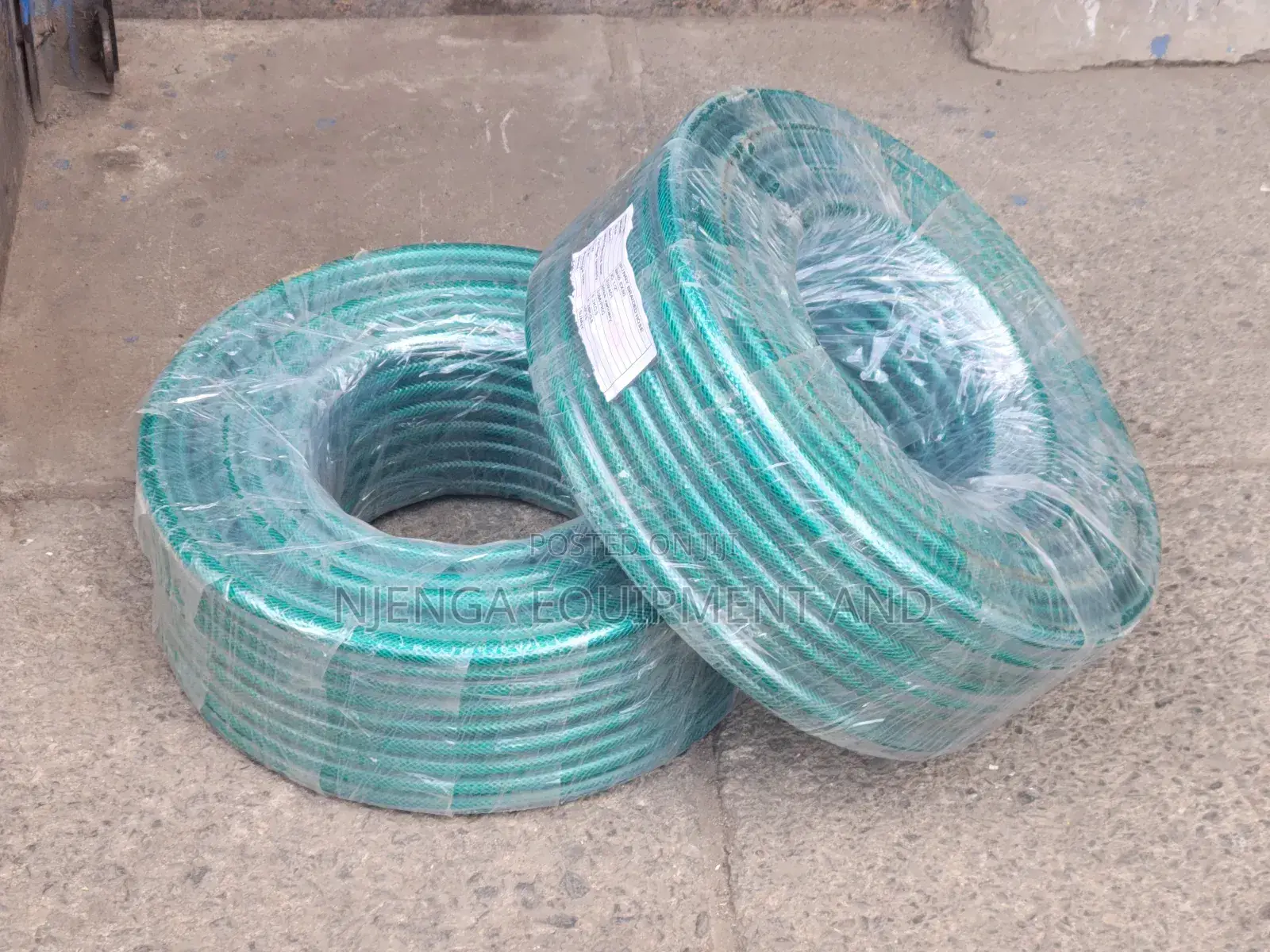 1" Inch Green Braided PVC Hose Pipe