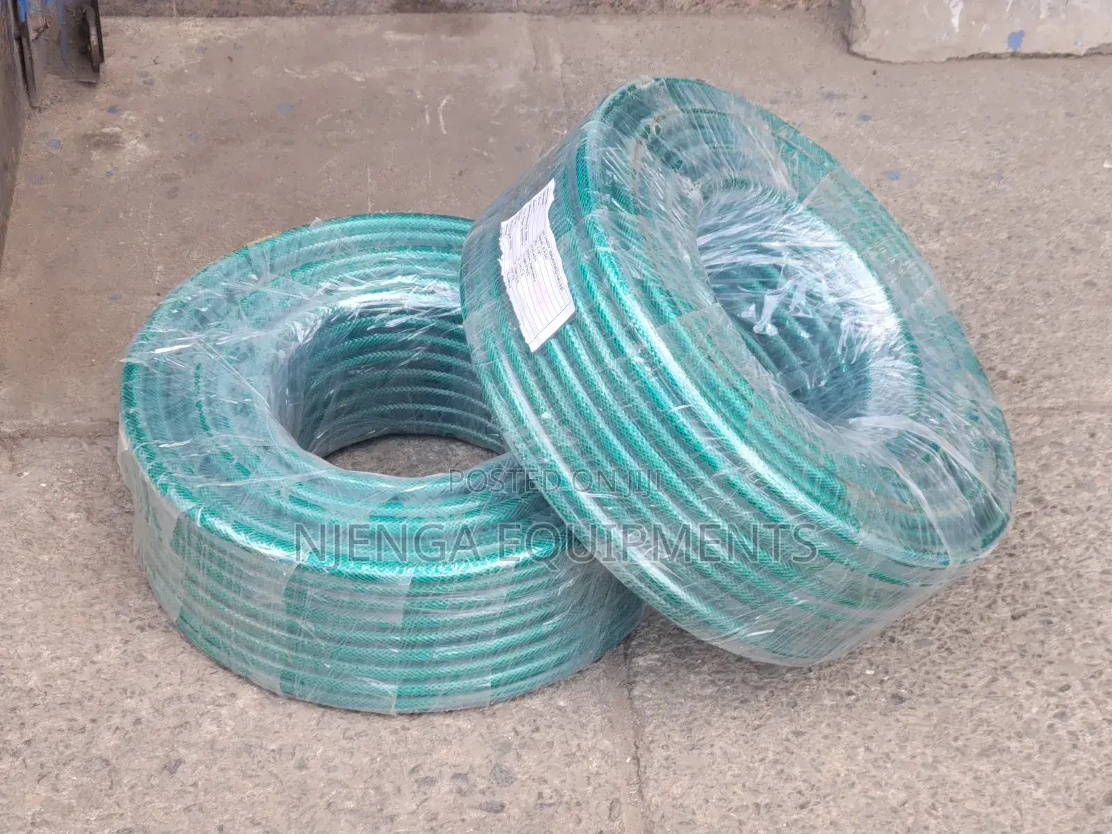 1" Inch Green Braided PVC Hose Pipe