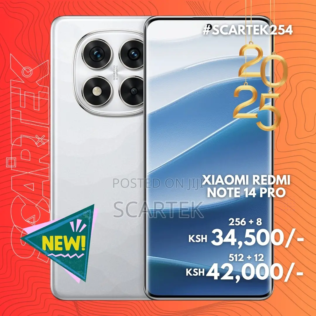 New Xiaomi Redmi Note 14 Pro 256 GB Black