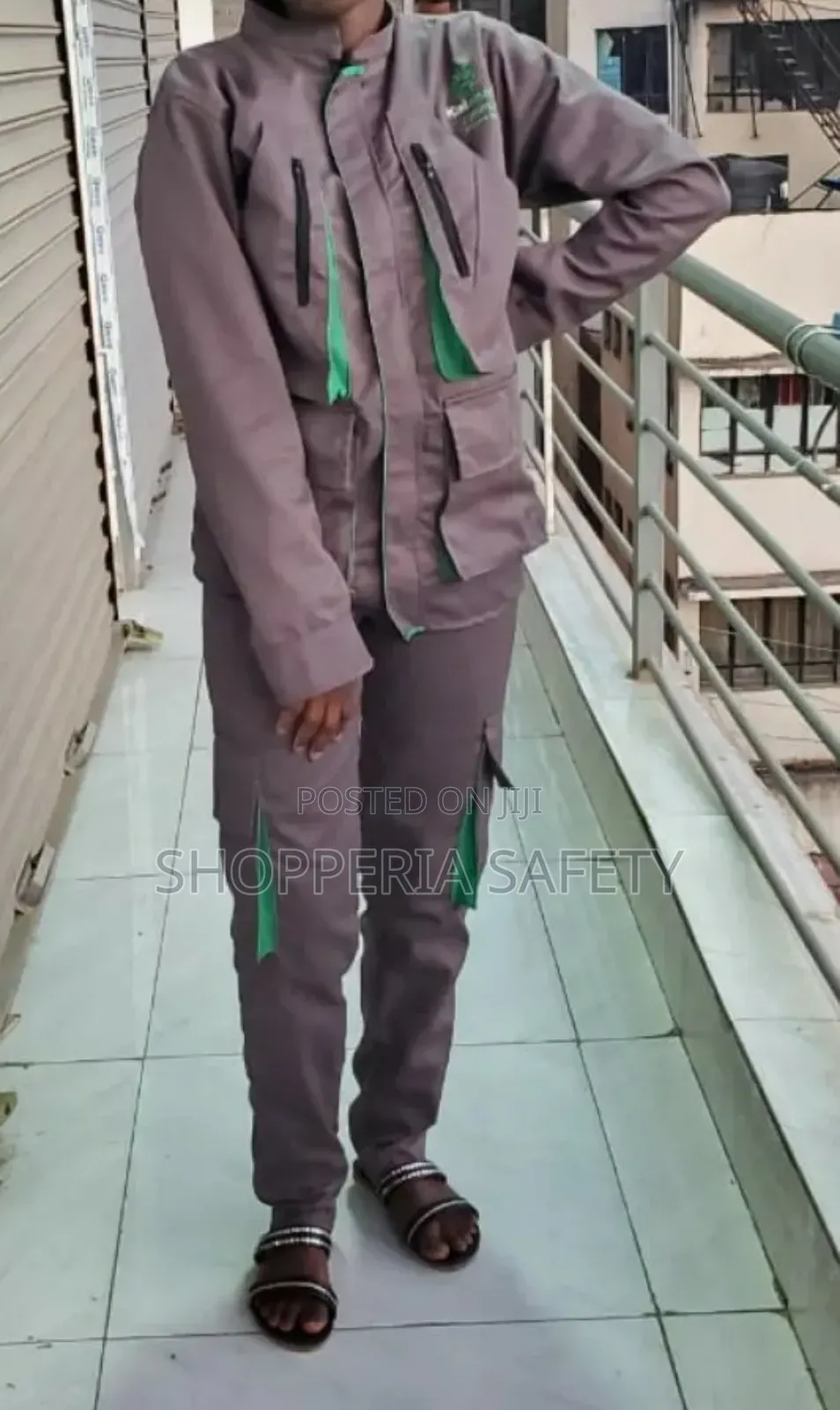 Customized Grey Engineer Jacket