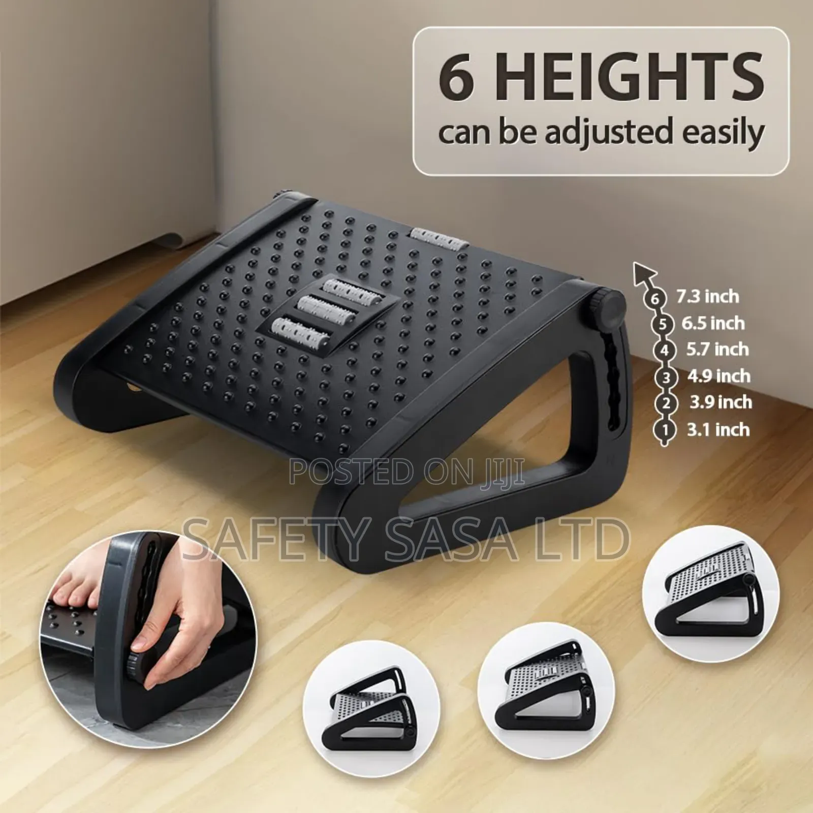 Ergonomic Floor Rest