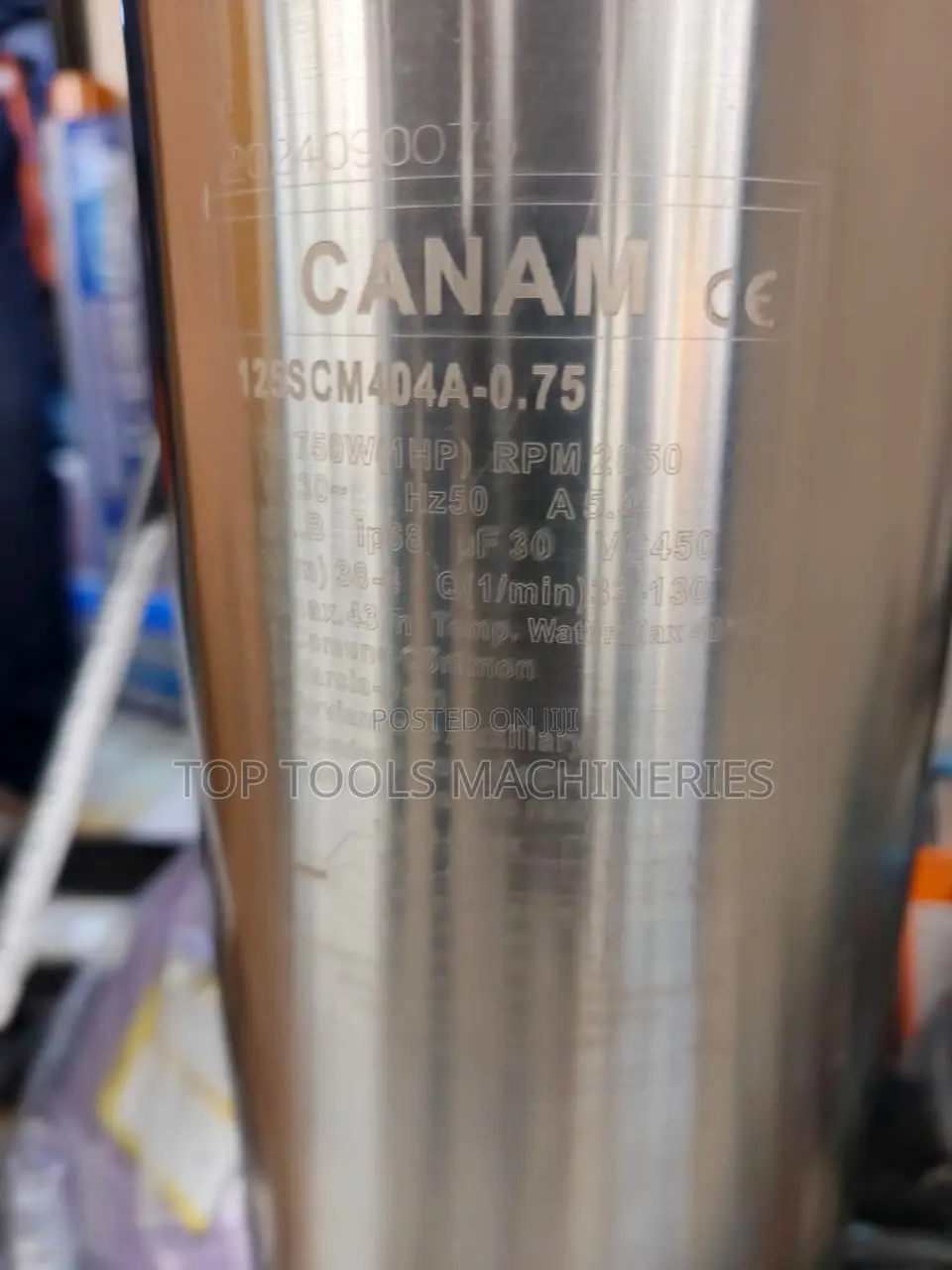 Canam 1hp Submersible Pump With Control Box