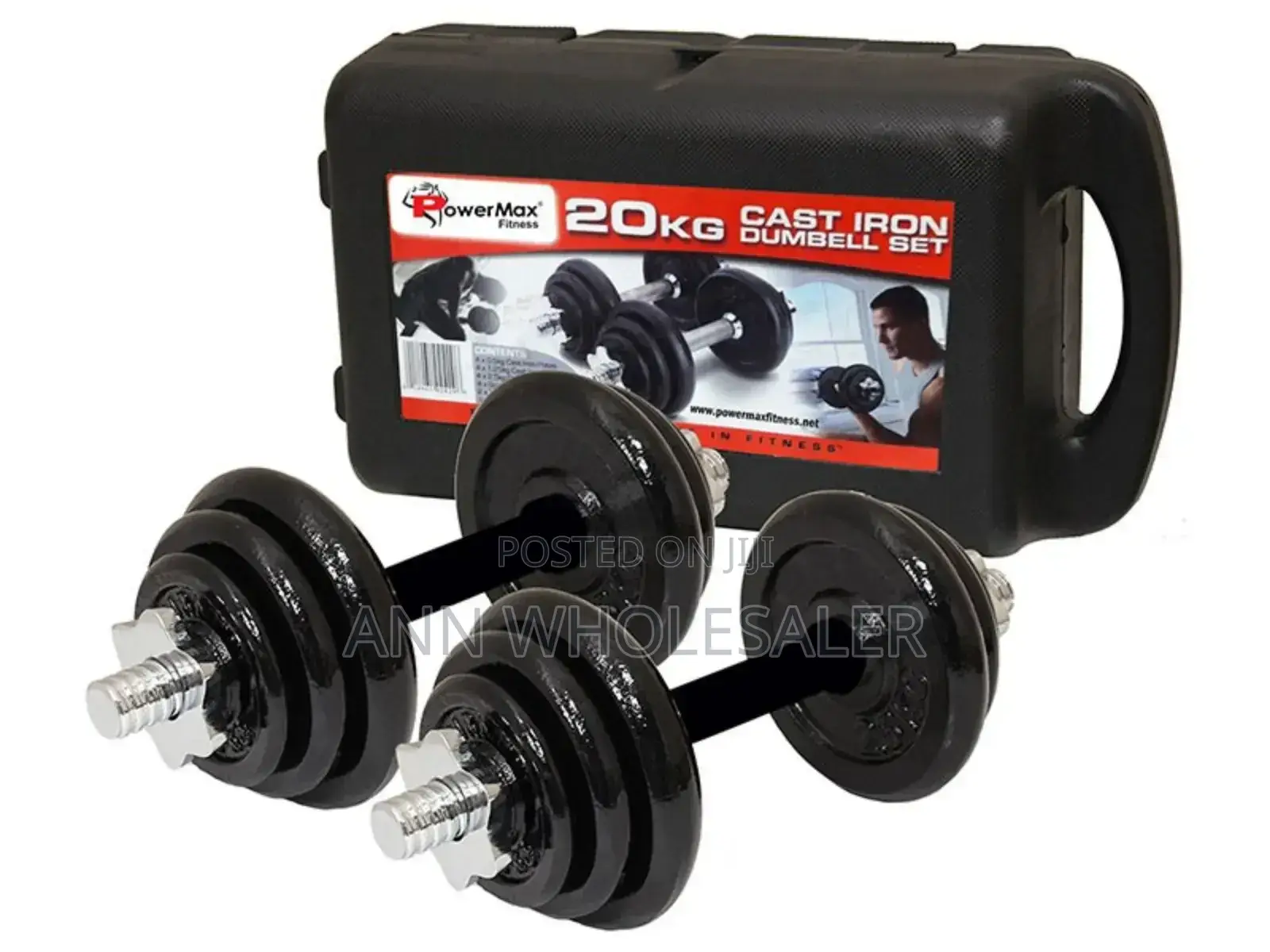 20 Kg Cast Iron Dumbells Set