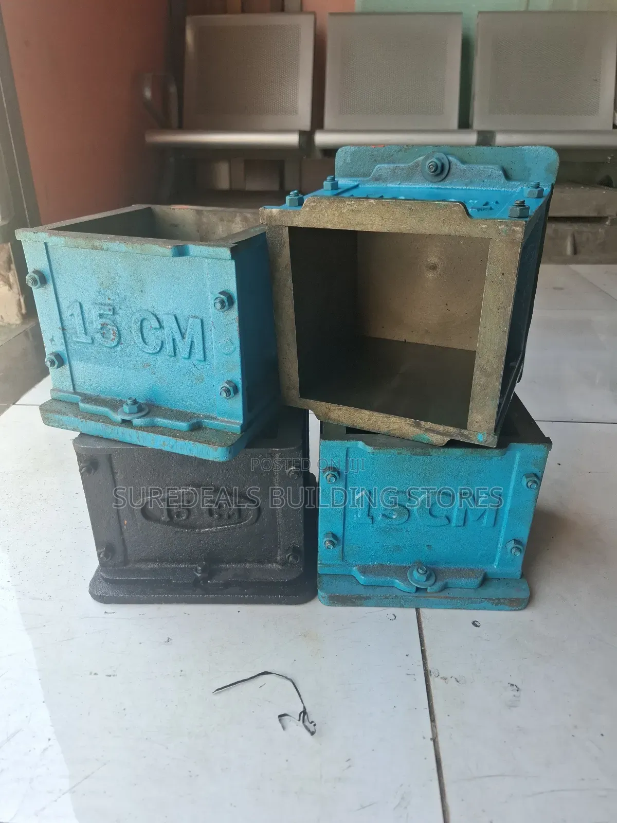 Concrete Test Cube Moulds 150mm/Cast Iron Cube Moulds.